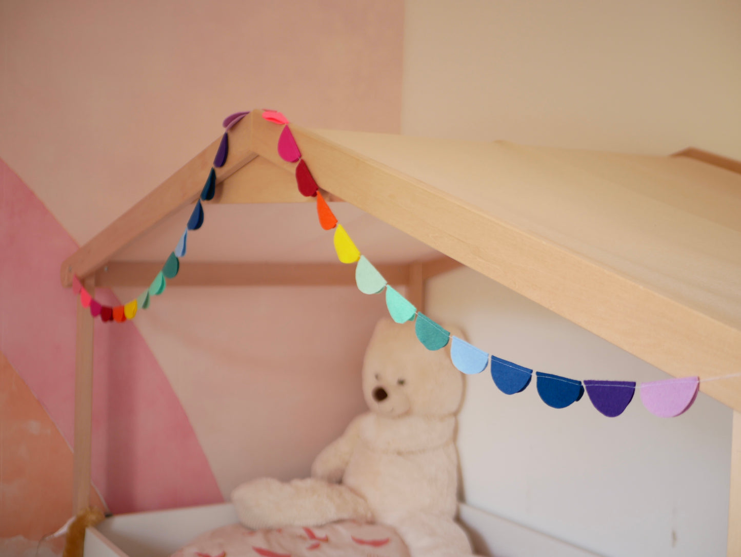 Guirlande en feutrine