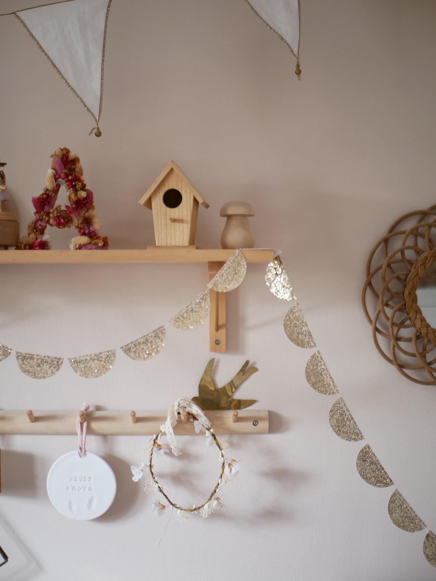 Guirlande pailletée