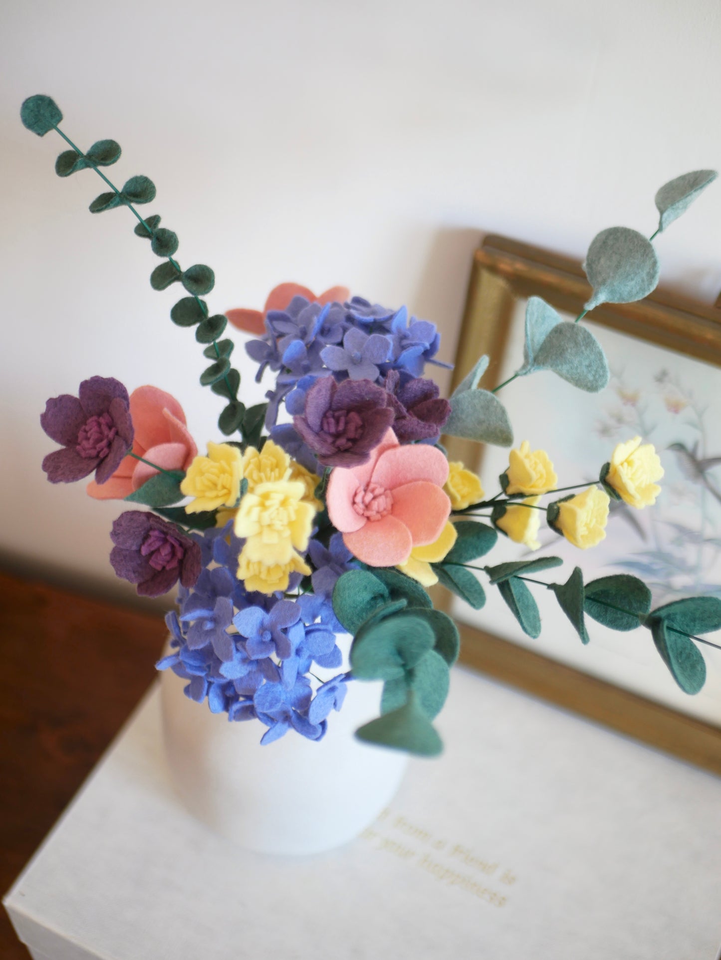 Bouquet violine