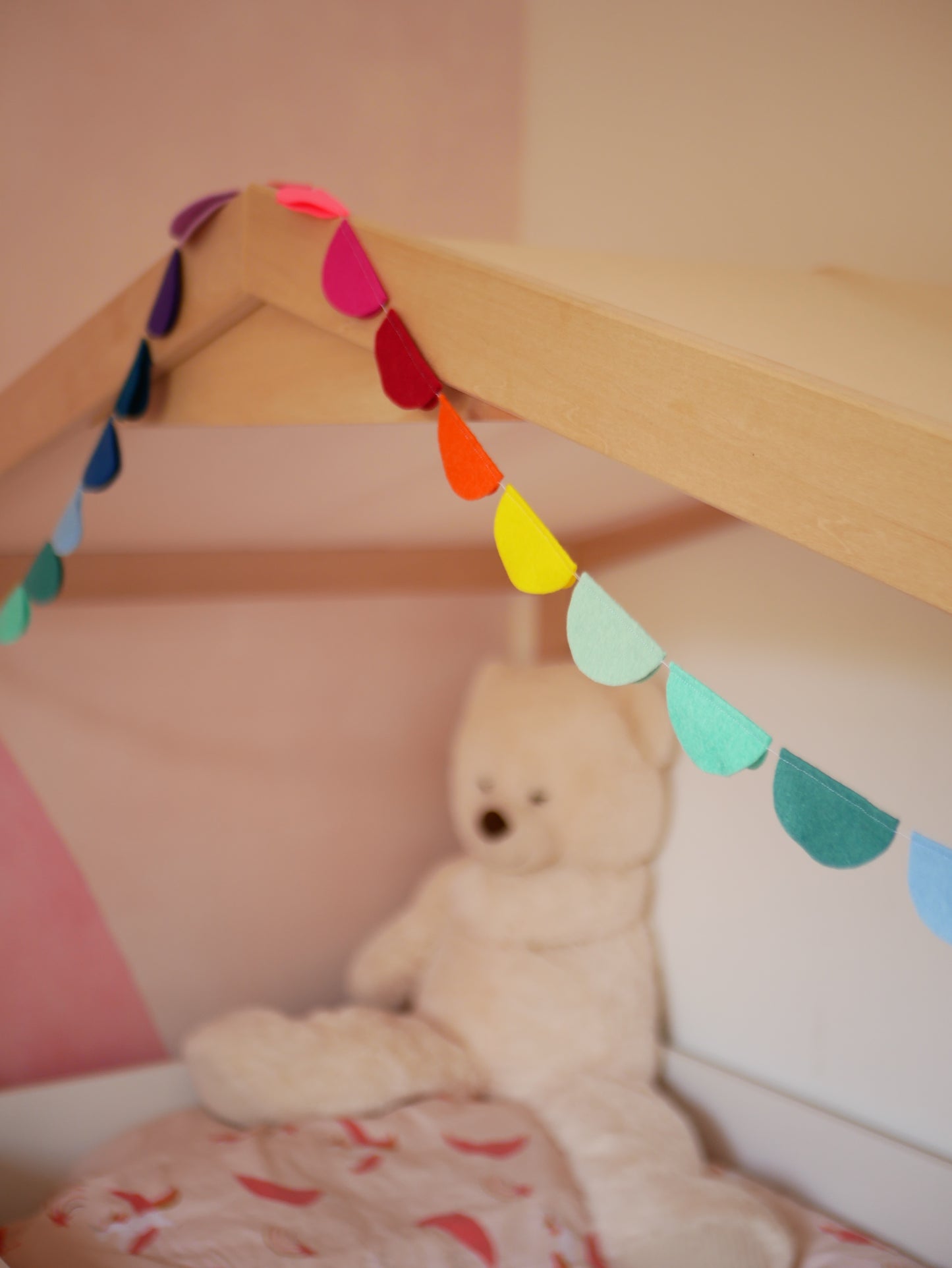 Guirlande en feutrine