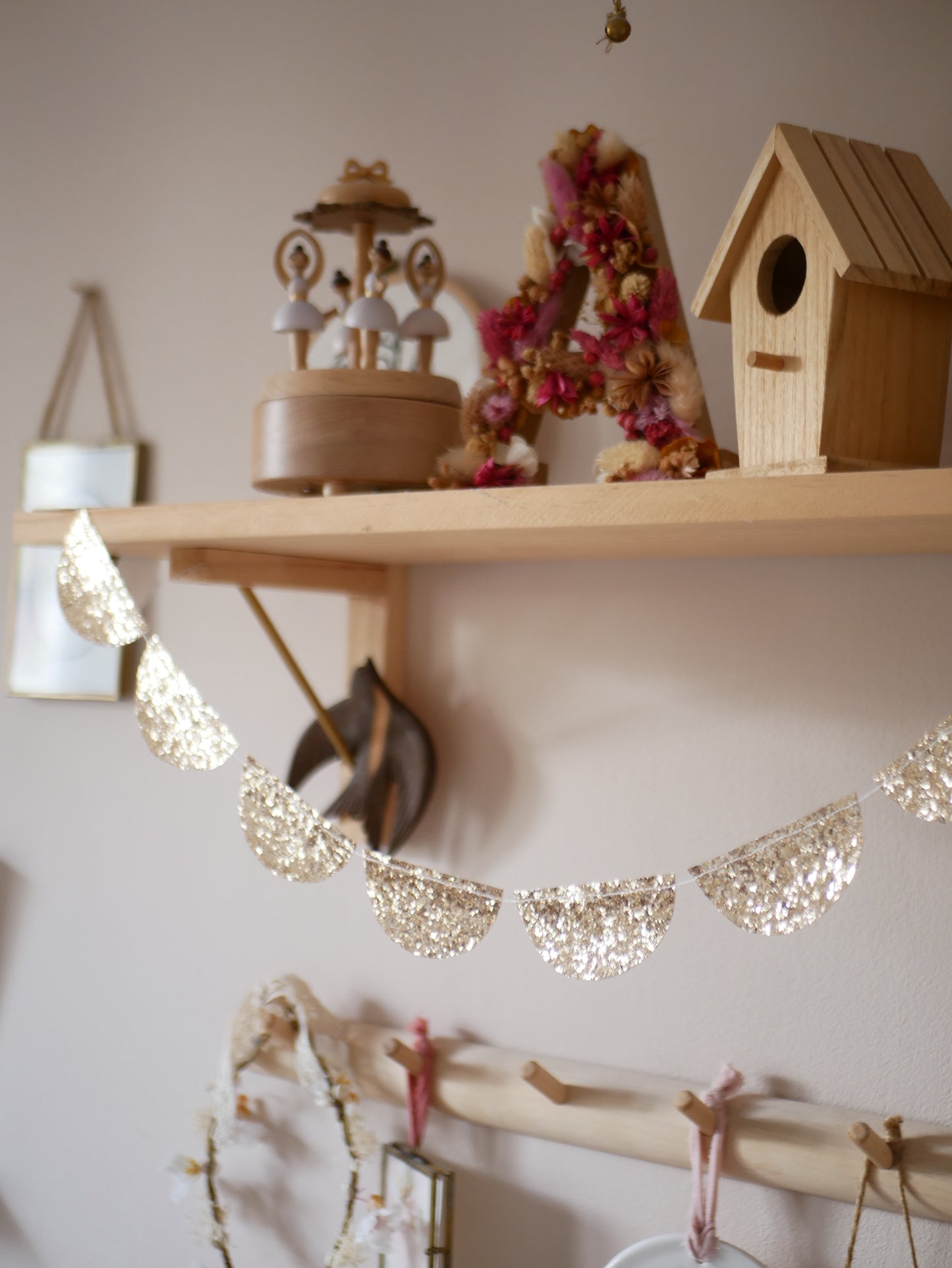 Guirlande pailletée