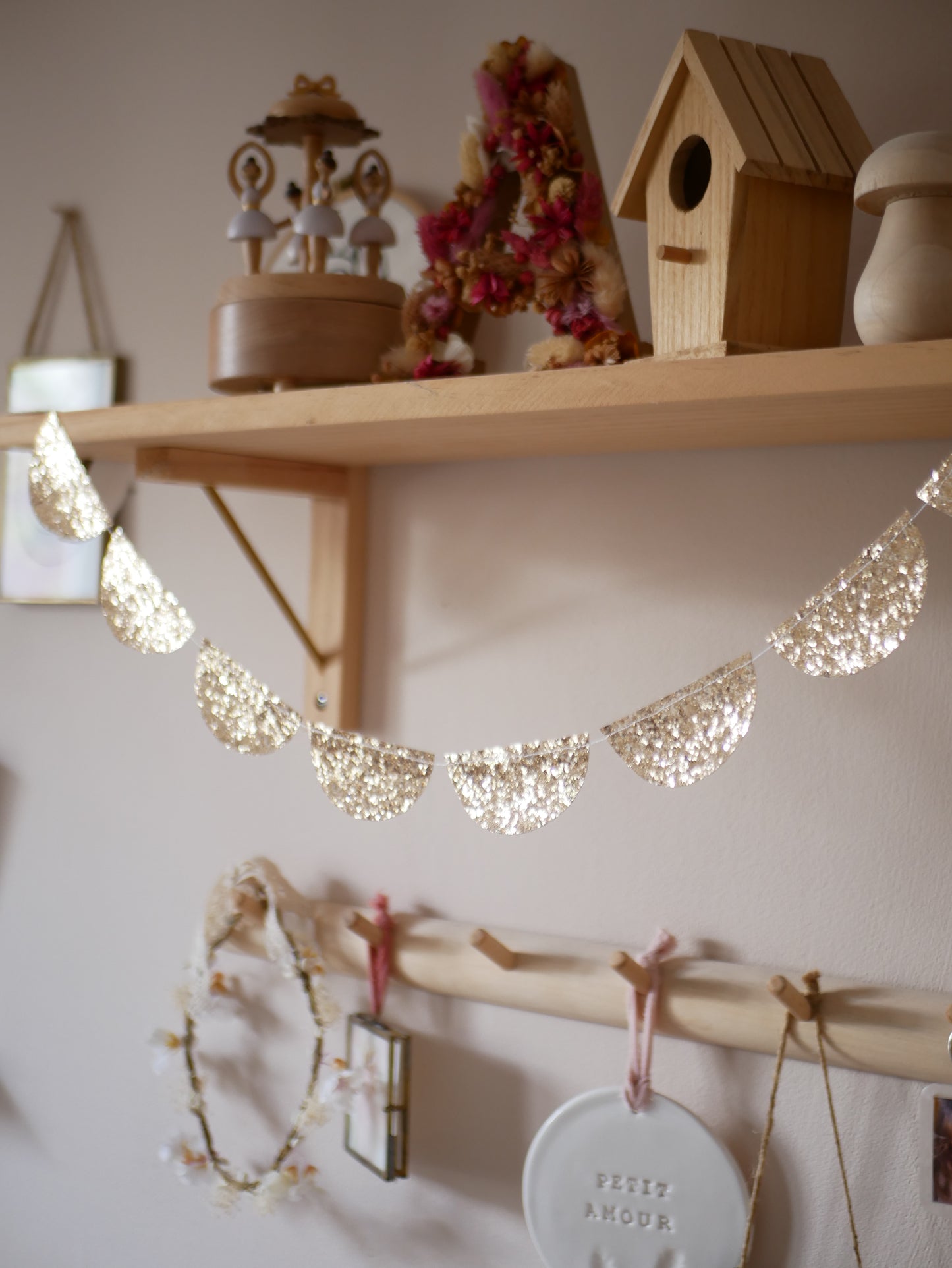 Guirlande pailletée