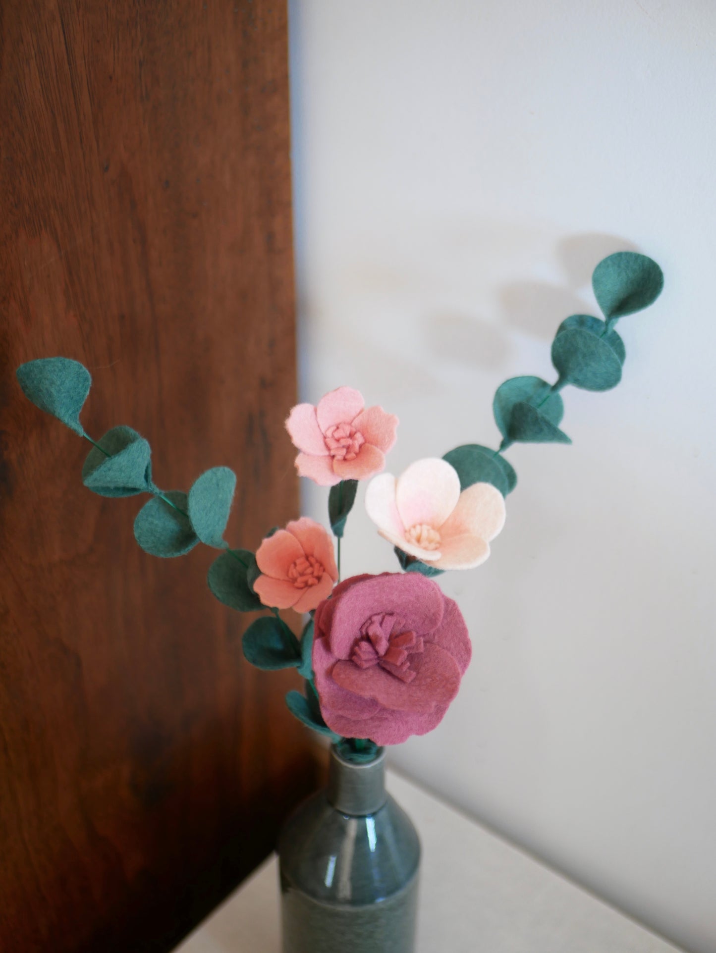 Bouquet rose pêche