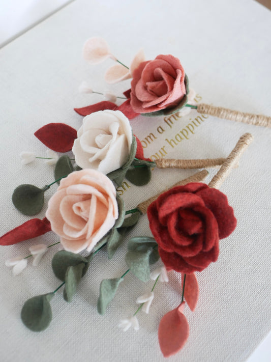 Boutonnière de mariage