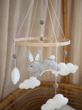 Mobile doux lapin